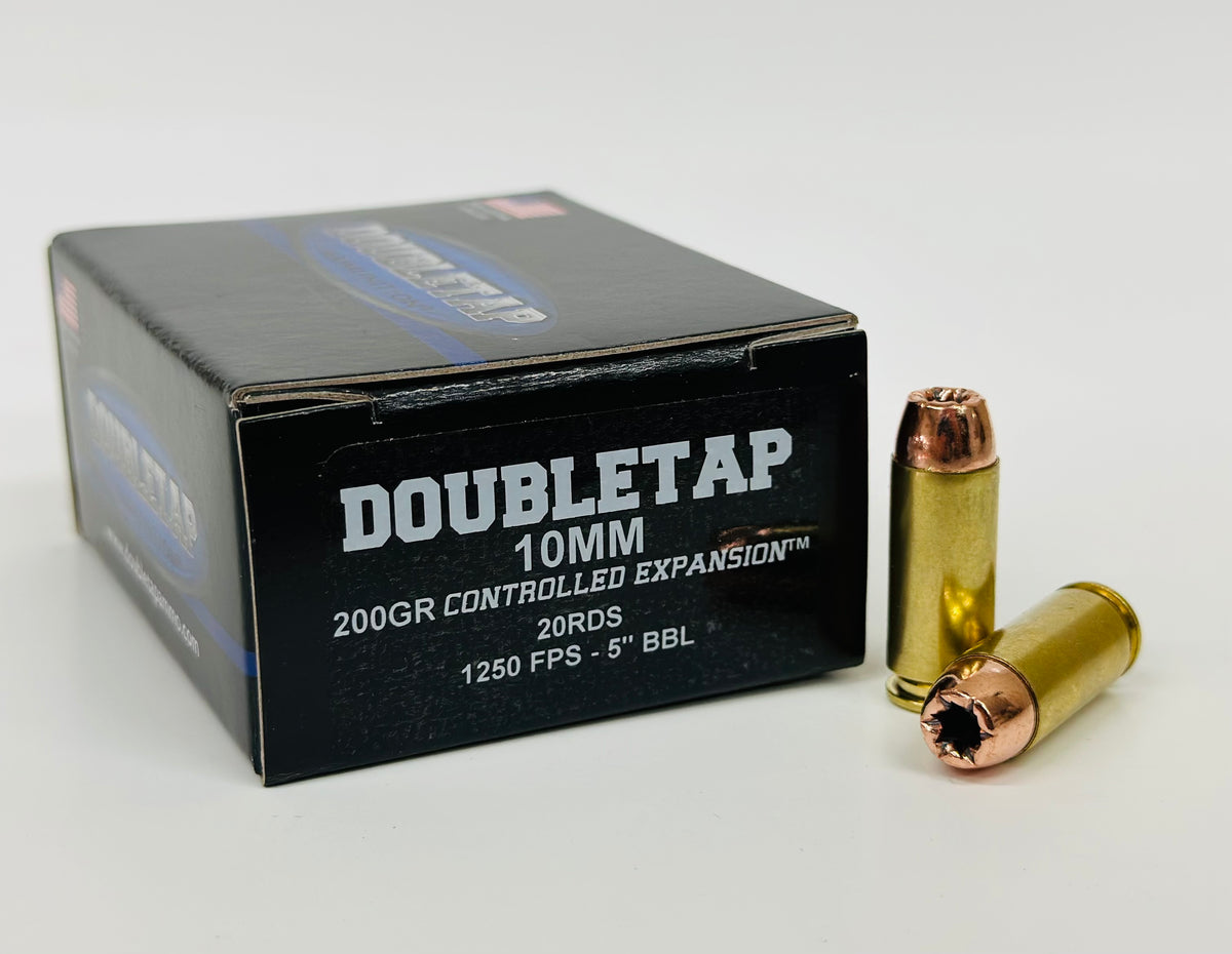 10mm 200gr Controlled Expansion ™ JHP – Doubletap Ammunition