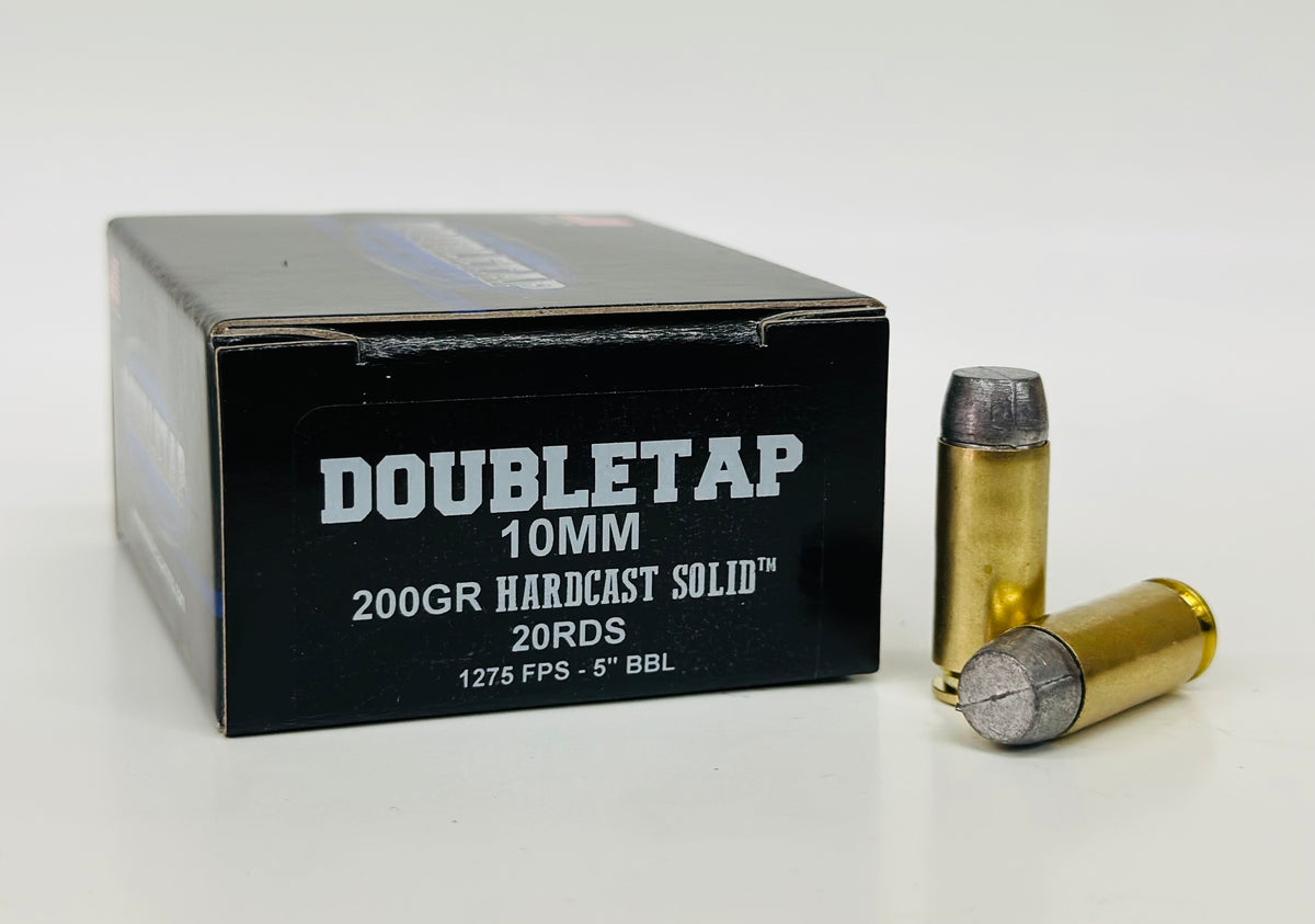 10mm 200gr Hardcast Solid™ WFNGC – Doubletap Ammunition