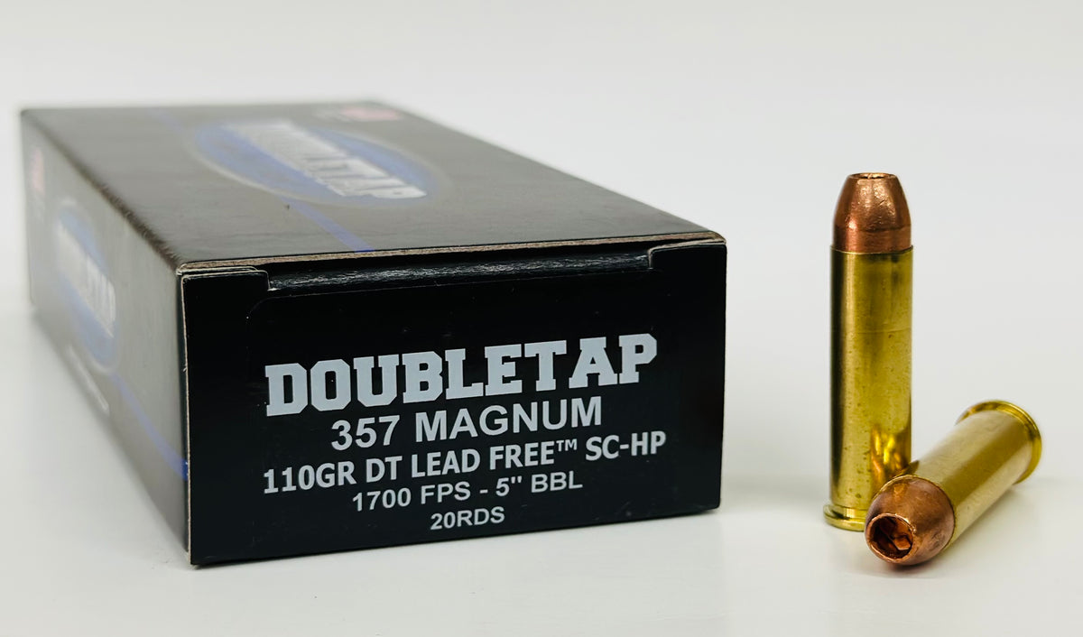 箔 - マーブルウッド（No.511） 357 Mag 110gr DT LEAD FREE™ SC-HP – Doubletap Ammunition
