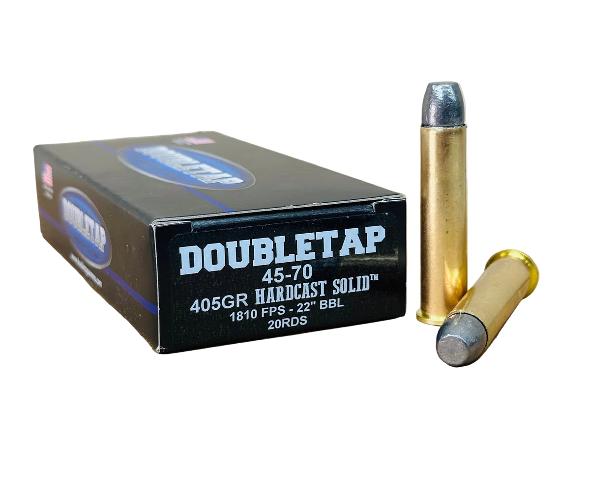 45-70 405gr Hardcast Solid™ 20rds – Doubletap Ammunition