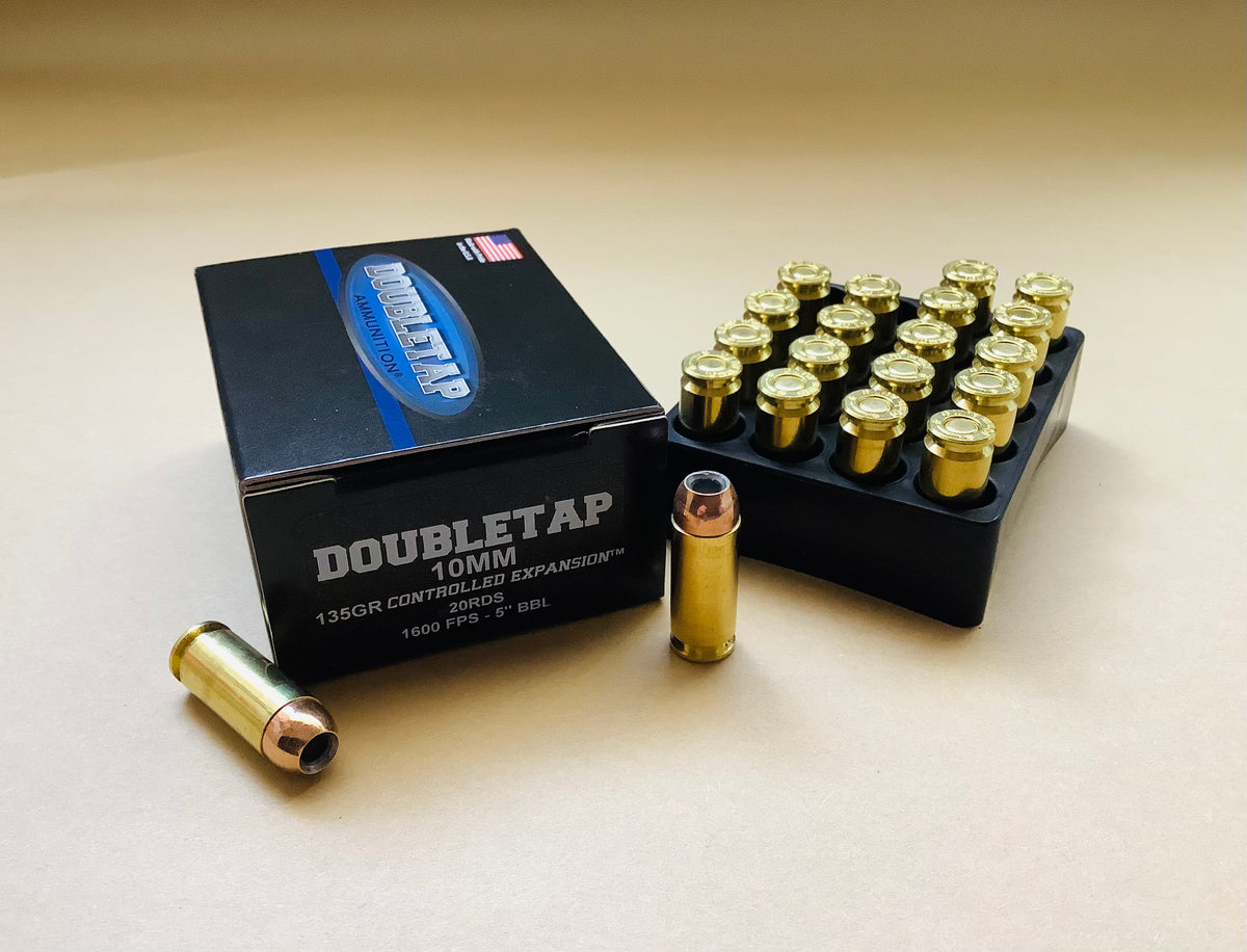 10mm 135gr Controlled Expansion™ JHP – Doubletap Ammunition