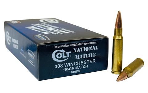 308 Win 155gr Colt National Match® 20rds