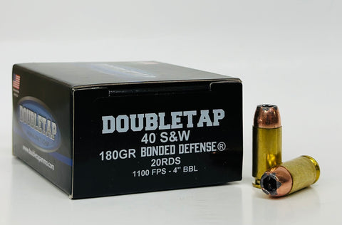 40 S&W 180gr Bonded Defense® JHP
