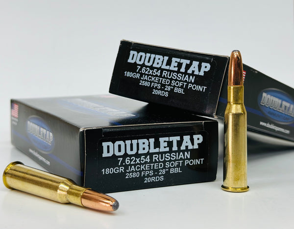 7.62X54 Russian 180gr JSP – Doubletap Ammunition