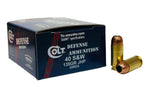 40 S&W 135gr Colt Defense Ammunition™ JHP 20rds