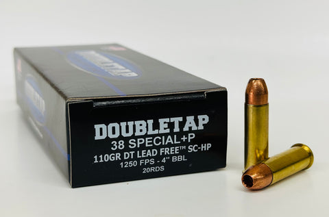 38 Special+P 110gr DT LEAD FREE™ SC-HP