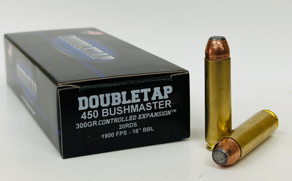 450 Bushmaster 300gr Controlled Expansion ™ JSP 20rds