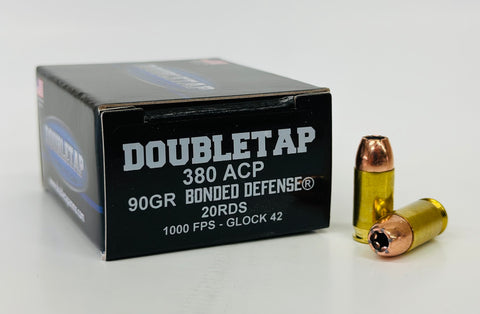 380 ACP 90gr Bonded Defense® JHP