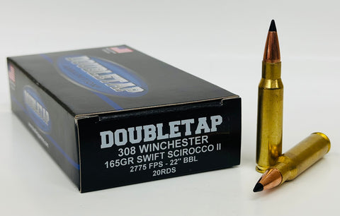 308 Win 165gr Swift Scirocco II 20rds