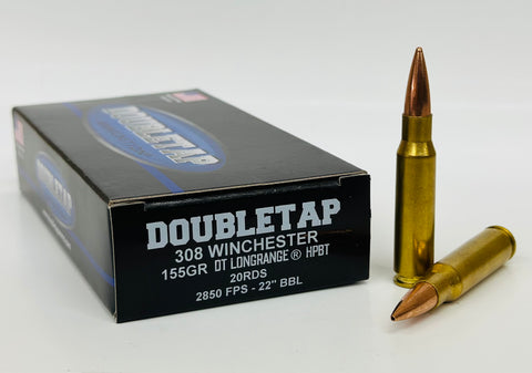 308 Win 155gr DT Longrange® HPBT Match 20rds