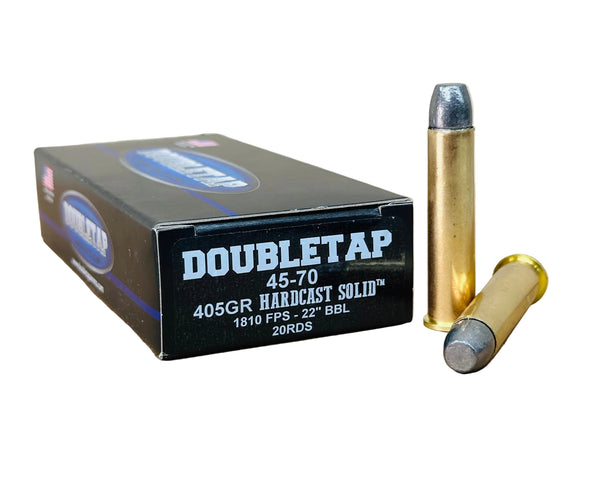 45-70 405gr Hardcast Solid™ 20rds – Doubletap Ammunition