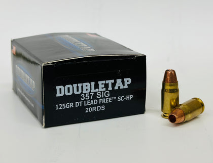 357 SIG 125gr DT LEAD FREE SC-HP 20rds