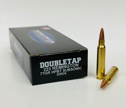 223 REM 77GR SUBSONIC HPBT 20rds