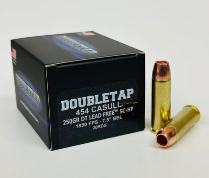 454 Casull 250gr DT LEAD FREE™ SC-HP 20rds