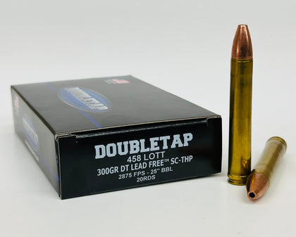 458 Lott 300gr DT LEAD FREE™ SC-HP 20rds