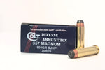 357 MAG 158gr Colt Defense Ammunition SJHP 20rds