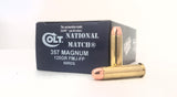 357 MAG 125gr Colt National Match® FMJ-FP 50rds